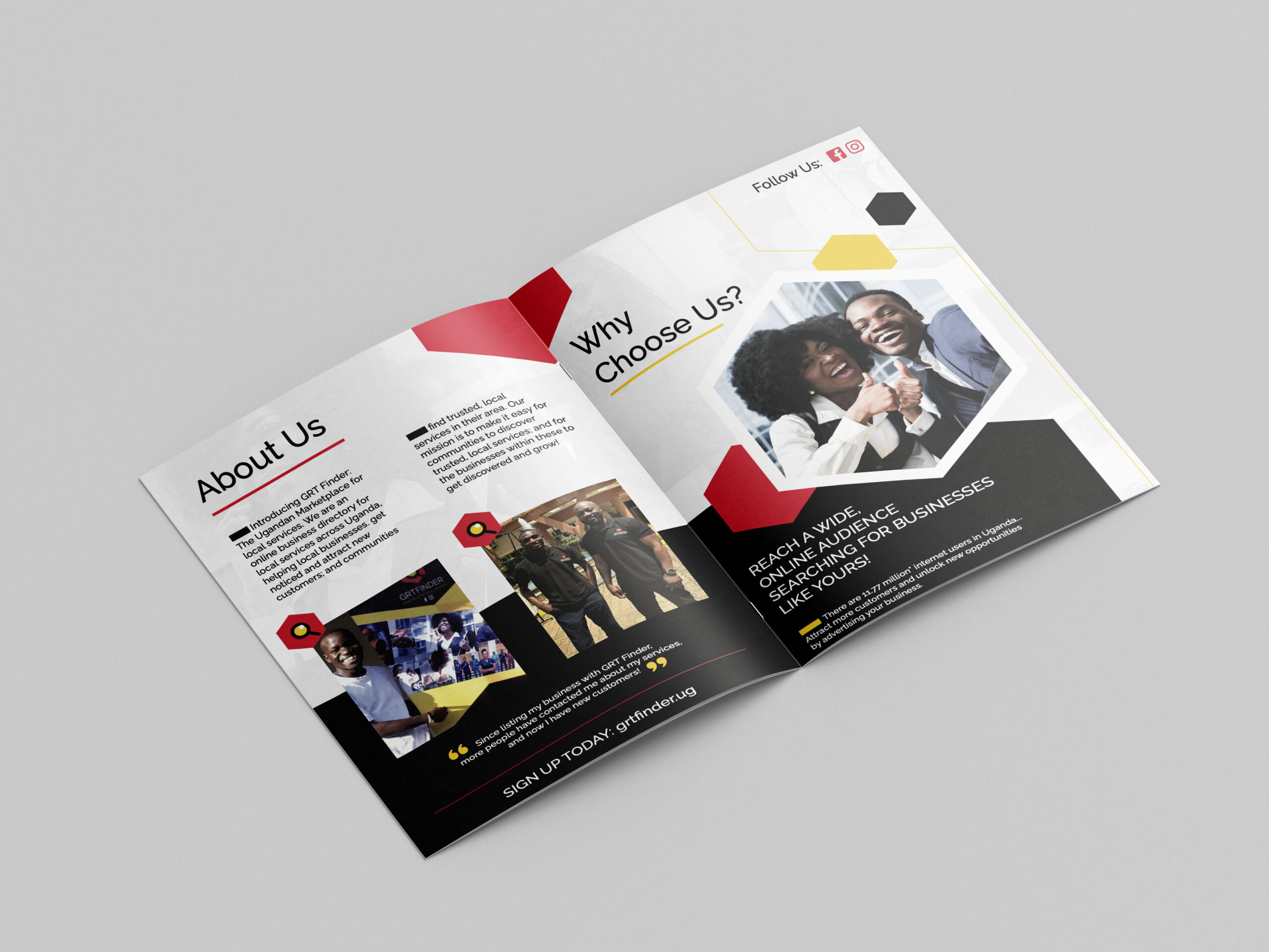 Middle pages of Bedford WinterWonderland Sponsorship Pack