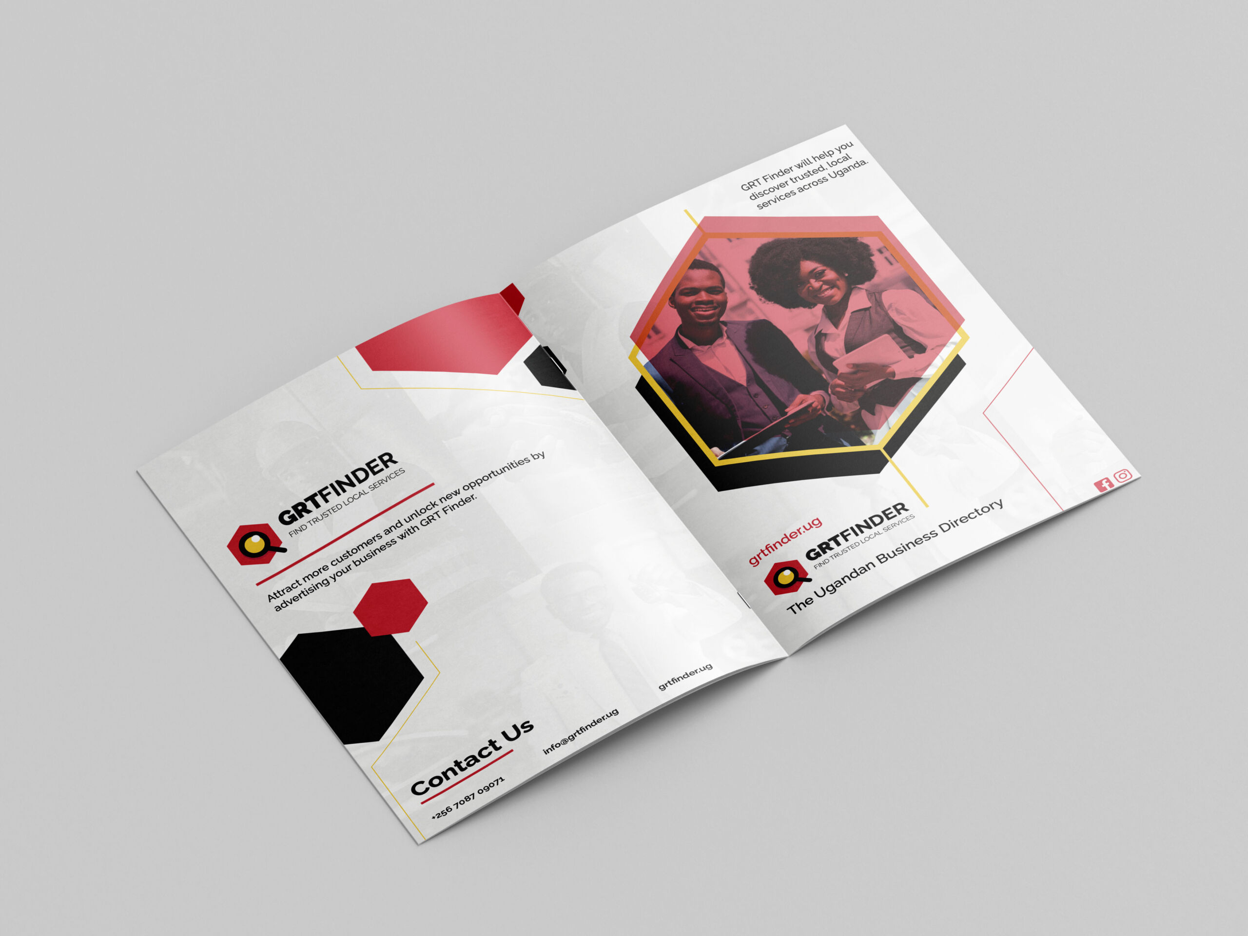 Front and Back cover of Bedford WinterWonderland Sponsorship Pack